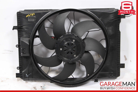 08-18 Mercedes E350 C300 Engine Radiator Cooling Fan Motor Shroud Assembly