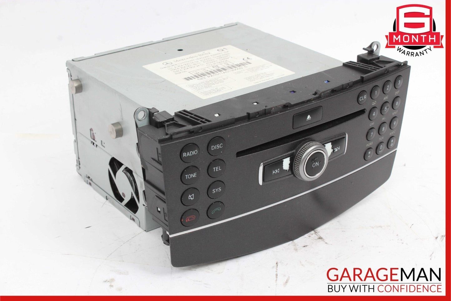 08-11 Mercedes W204 C250 C300 Head Unit Navigation Command Command CD Player OEM