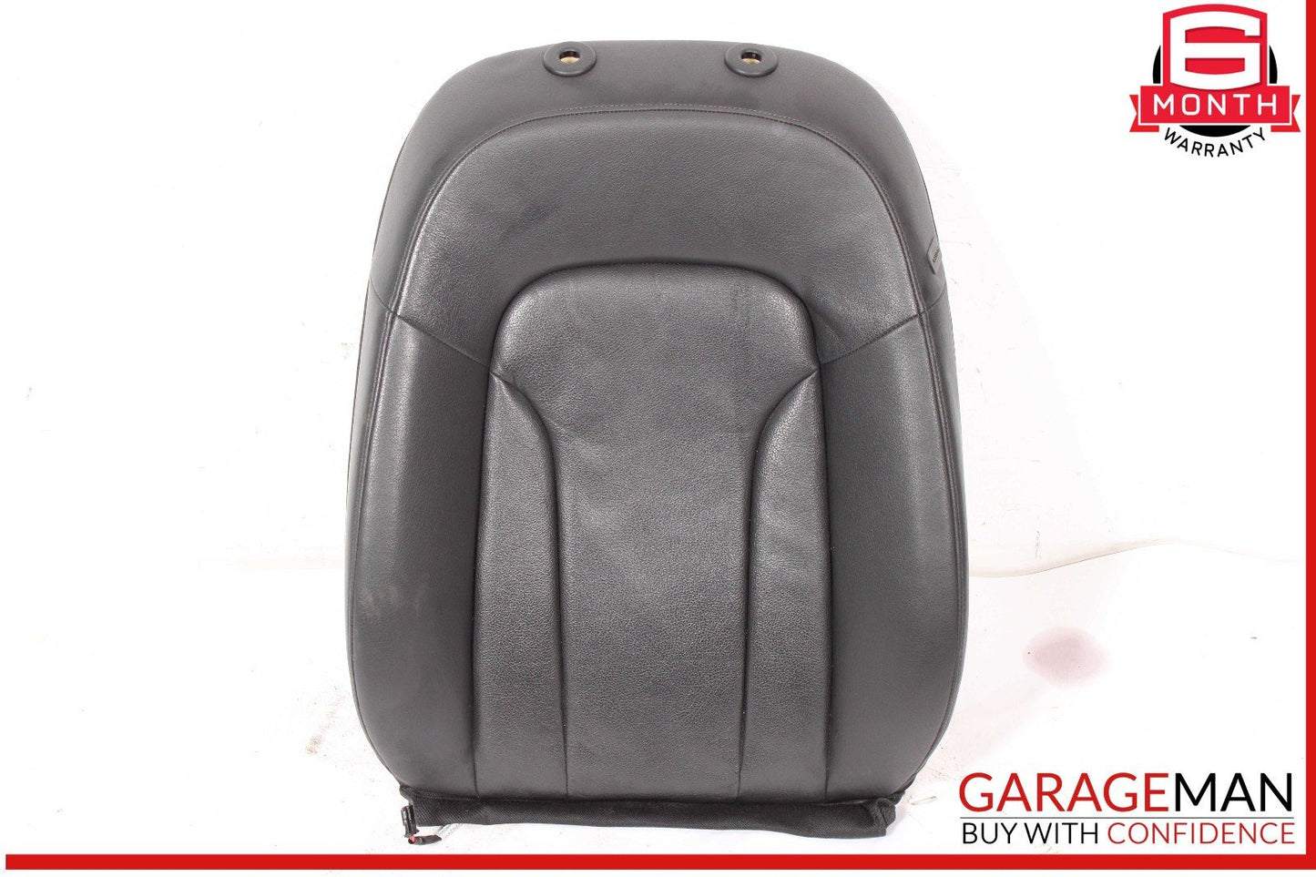 09-17 Audi Q5 Front Left Side Upper Seat Cushion Black OEM