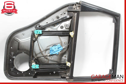 03-06 Porsche Cayenne 955 Rear Right Side Door Plate Window Frame Panel Assembly