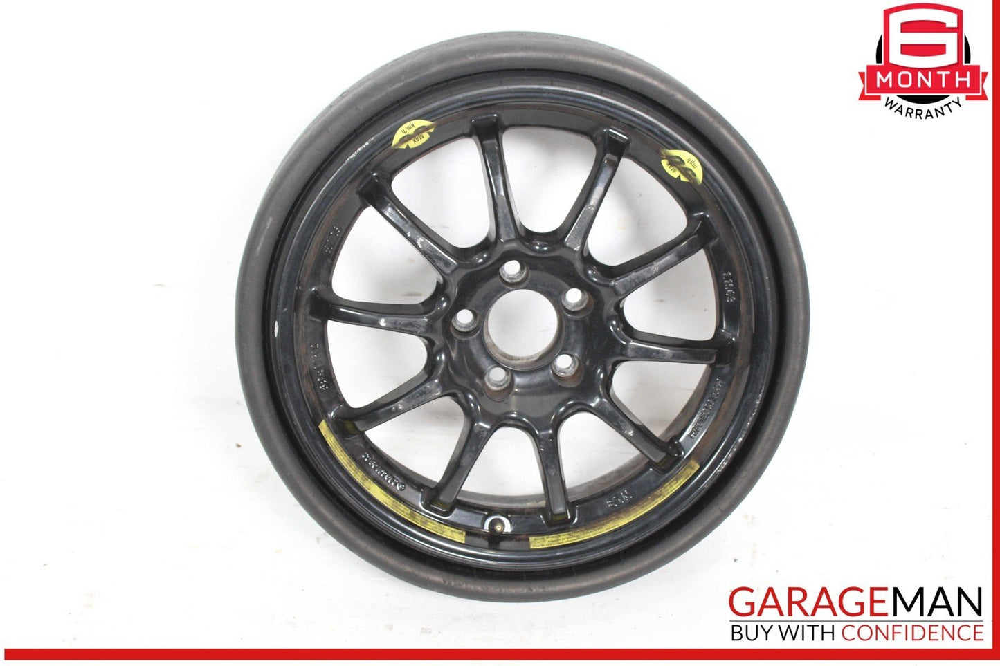03-12 Mercedes R230 SL500 SL63 AMG Emergency Spare Tire Wheel Donut Rim 17" R17