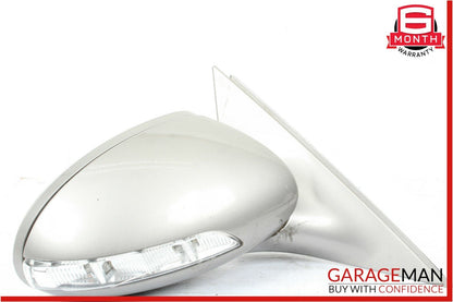 07-09 Mercedes W221 S550 Front Right Side Mirror Door Rear View Cubanite Silver