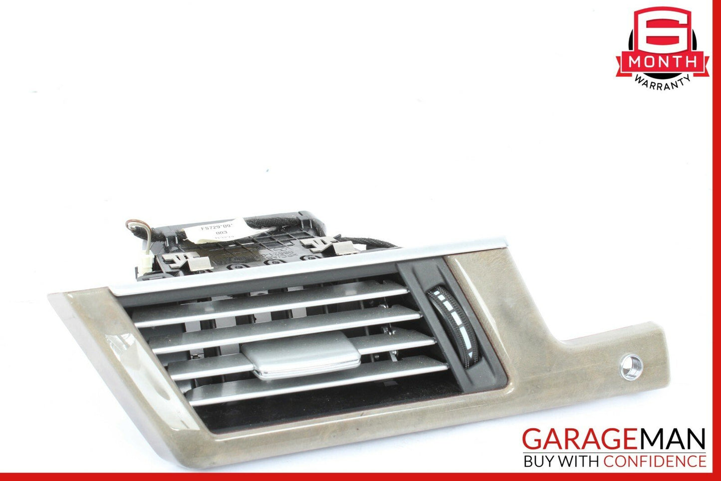 10-13 Mercedes W212 E350 E500 Dashboard Dash AC A/C Air Vent Left Grey OEM