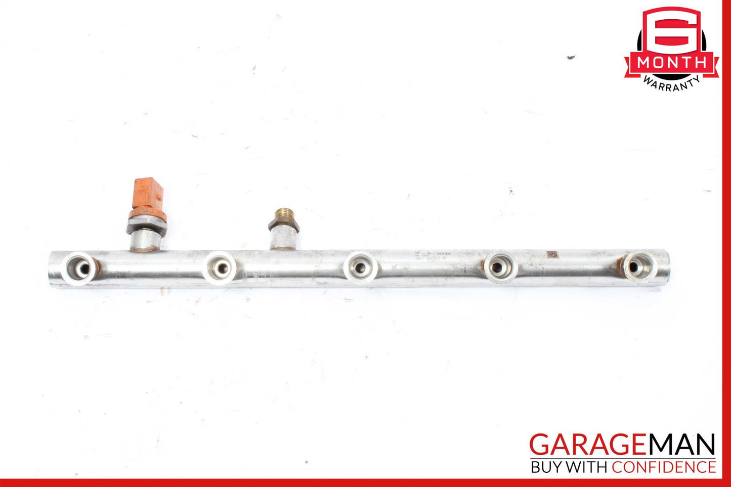 10-15 Audi R8 Left Fuel Injector Rail 07L133315 OEM