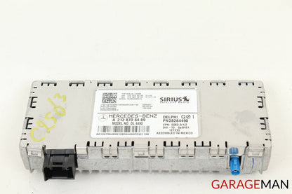 12-14 Mercedes W204 C250 CLS500 Sirius Satellite Radio Receiver Control Module