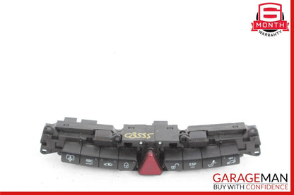 03-06 Mercedes W220 S55 AMG S500 Center Dashboard Control Switch 2208216558 OEM