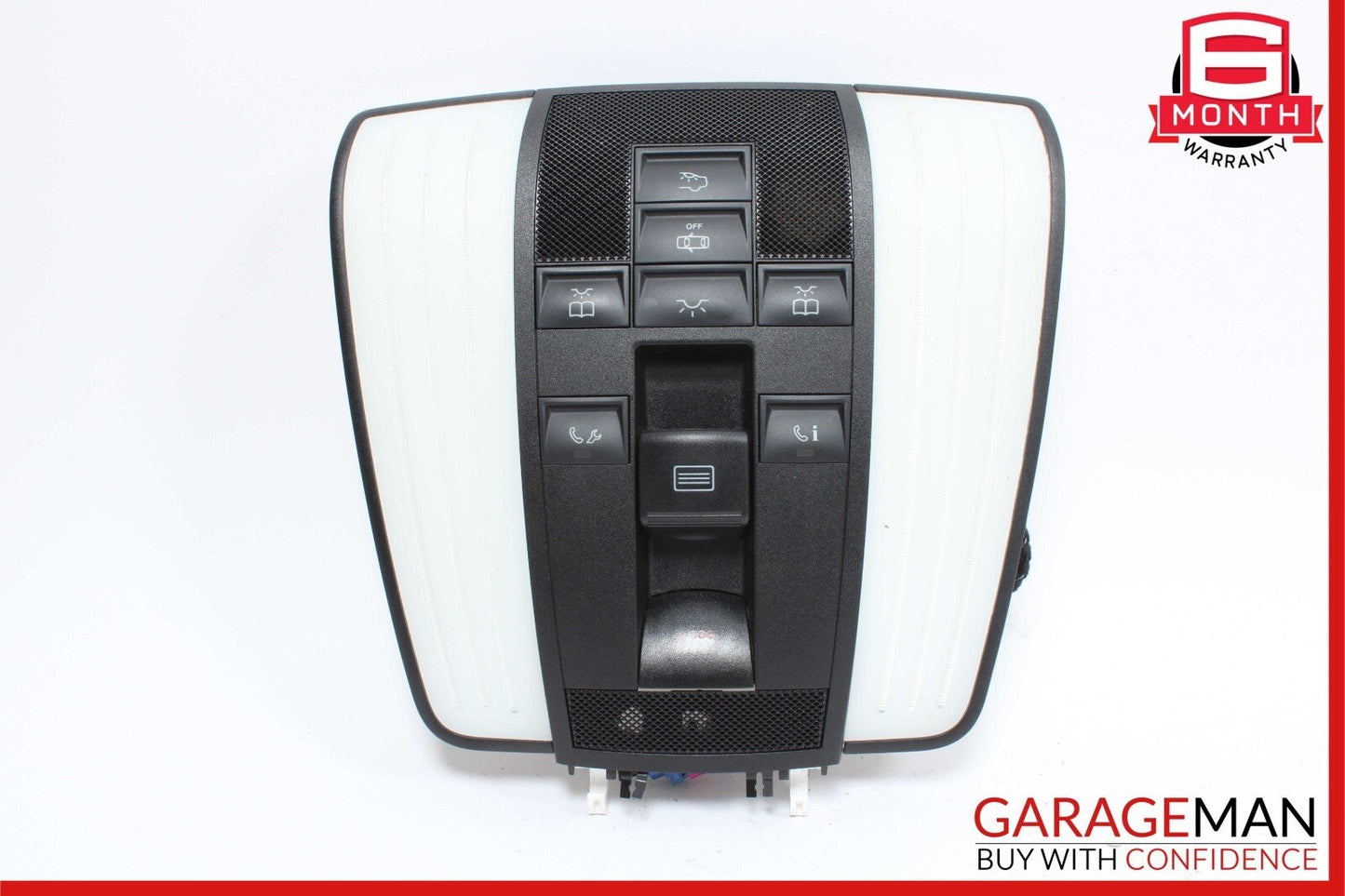 12-18 Mercedes E350 CLS550 Front Top Overhead Dome Light Lamp Reading Map Black