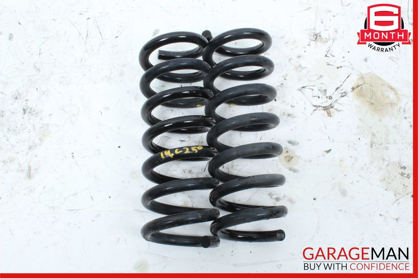 08-14 Mercedes W204 C250 Rear Left & Right Shock Absorber Coil Spring Set OEM