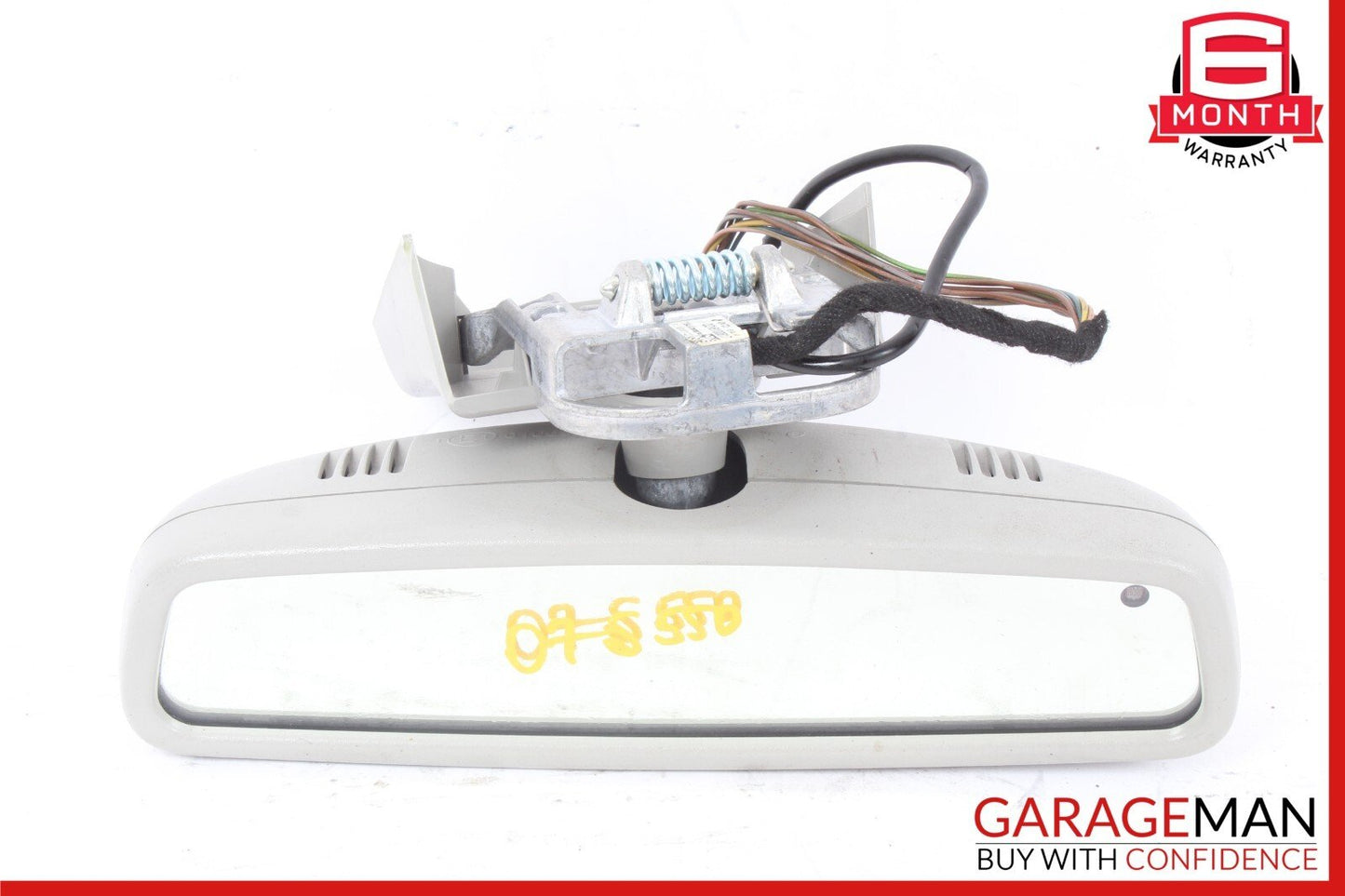 07-13 Mercedes W221 S550 S63 AMG Interior Top Upper Rear View Mirror OEM