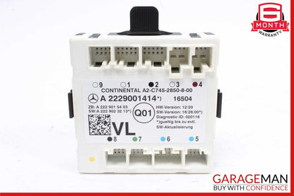 15-18 Mercedes W205 C300 C350e Front Left Side Door Control Module Unit OEM