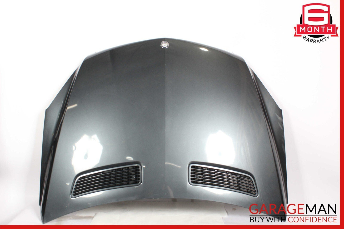 11-13 Mercedes W251 R350 Hood Panel Assembly Gray 2518800257 OEM