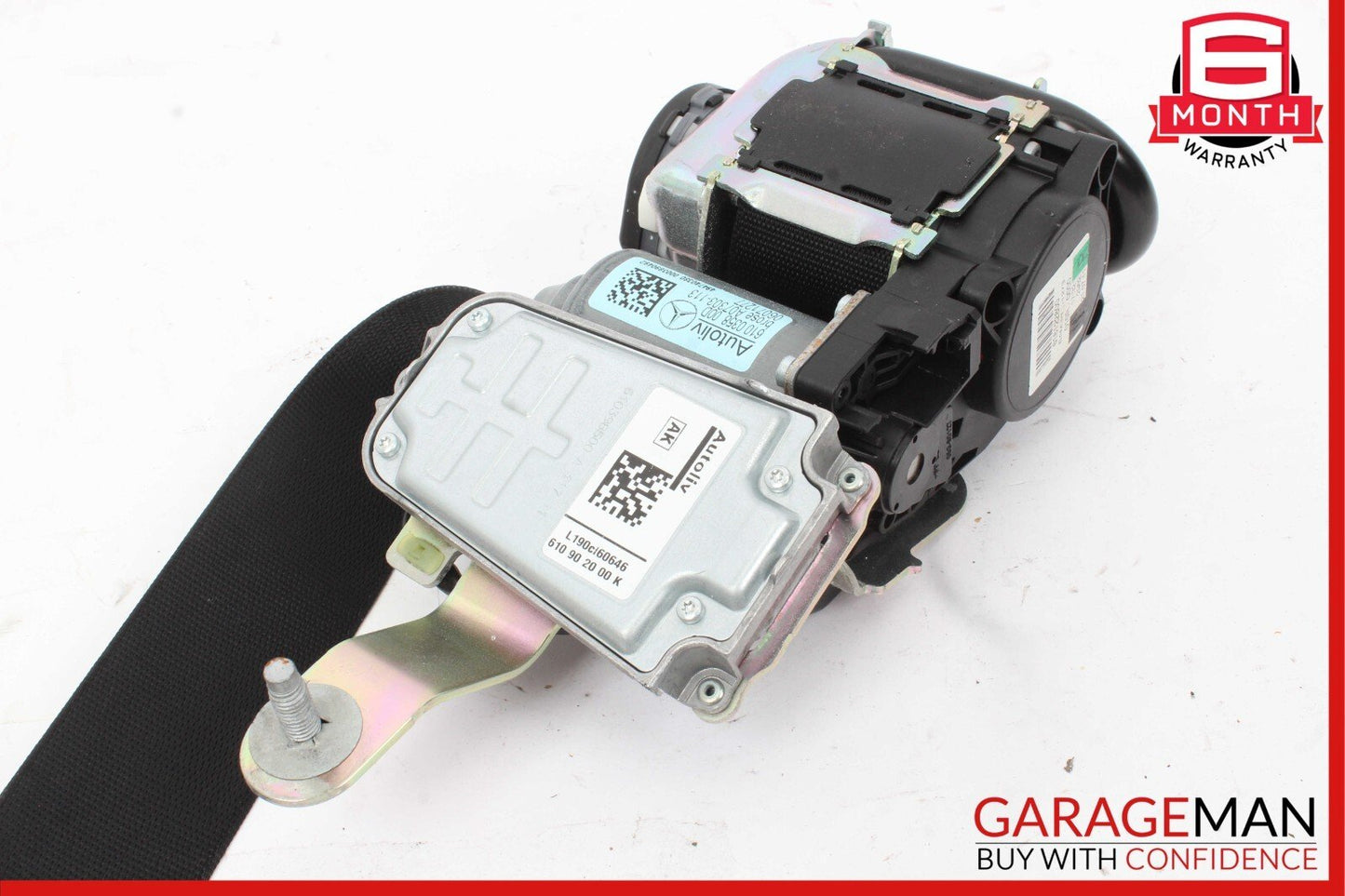 10-13 Mercedes W212 E250 E350 Front Right Seat Belt Seatbelt Retractor Black