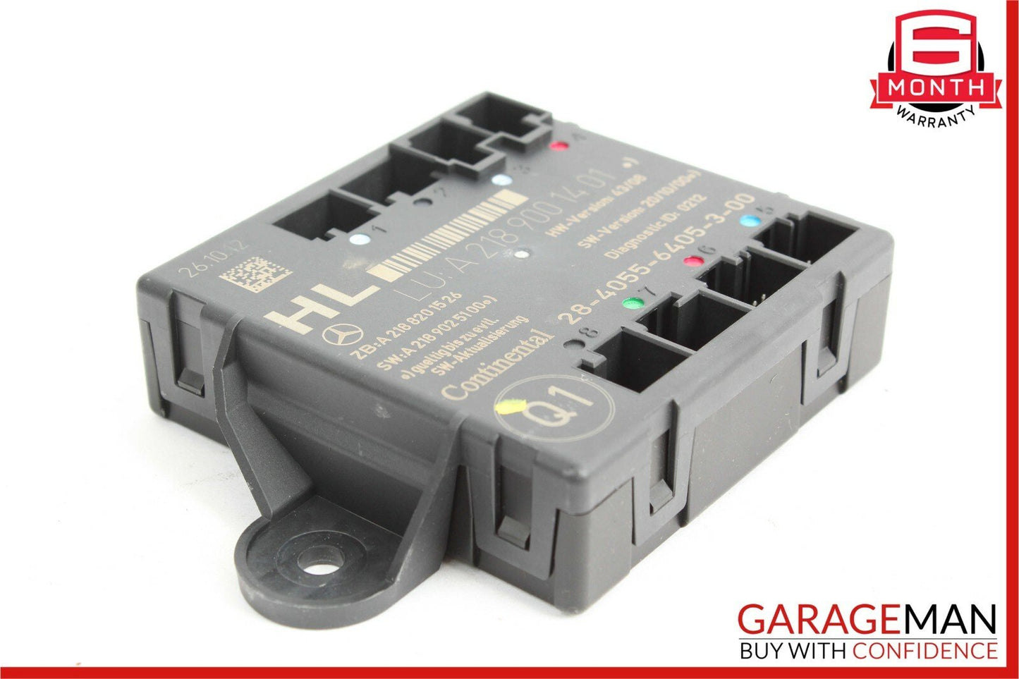 08-15 Mercedes W204 C250 Rear Left Driver Side Door Control Module Q1 OEM