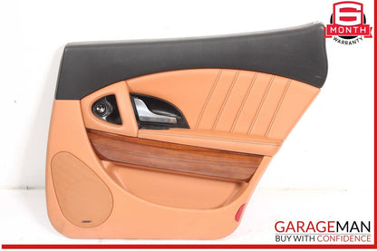 03-13 Maserati Quattroporte M139 Rear Right Side Interior Door Panel OEM
