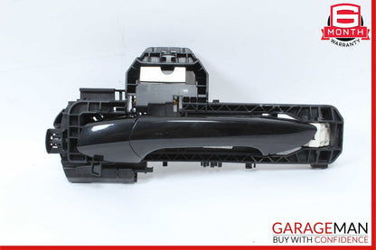 12-14 Mercedes W204 C250 C300 Rear Left Side Exterior Door Handle Black OEM