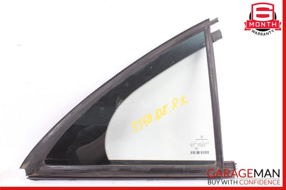 07-13 Mercedes W221 S550 S400 Rear Right Side Quarter Door Window Auto Glass OEM