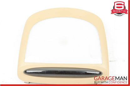 06-12 Mercedes GL450 R350 Rear Overhead Dome Light Lamp Parking Sensor Brown