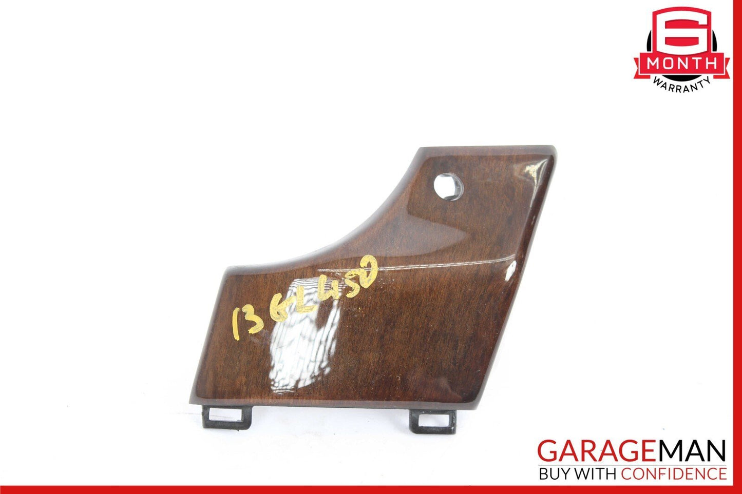 13-19 Mercedes X166 GL450 GLS550 Front Left Side Dashboard Trim Cover Wood OEM