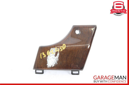 13-19 Mercedes X166 GL450 GLS550 Front Left Side Dashboard Trim Cover Wood OEM