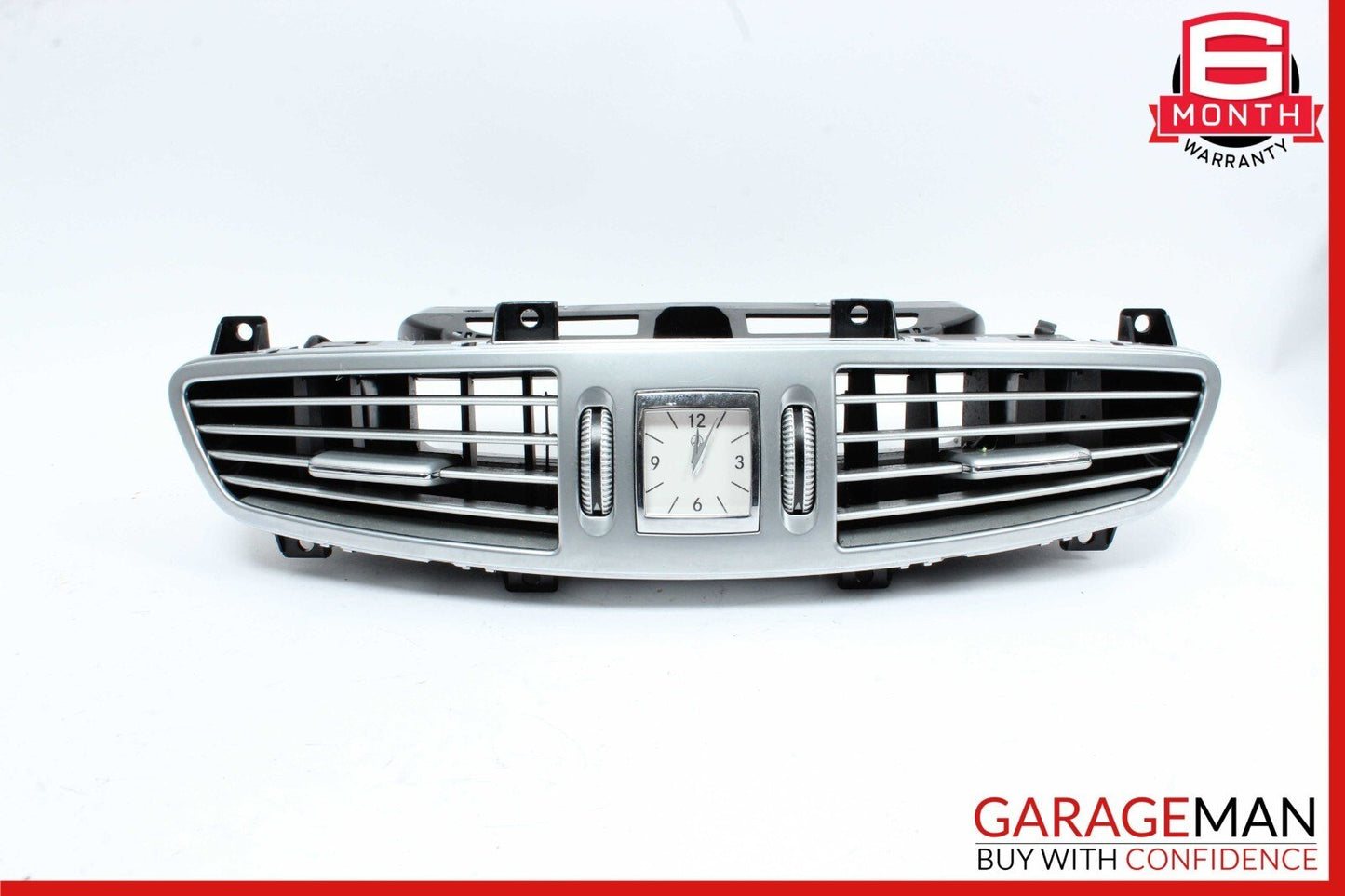 07-14 Mercedes-Benz CL550 W216 Dashboard Center A/C AC Air Vent w/ Clock 2168300554 Genuine