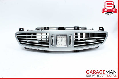 07-14 Mercedes-Benz CL550 W216 Dashboard Center A/C AC Air Vent w/ Clock 2168300554 Genuine