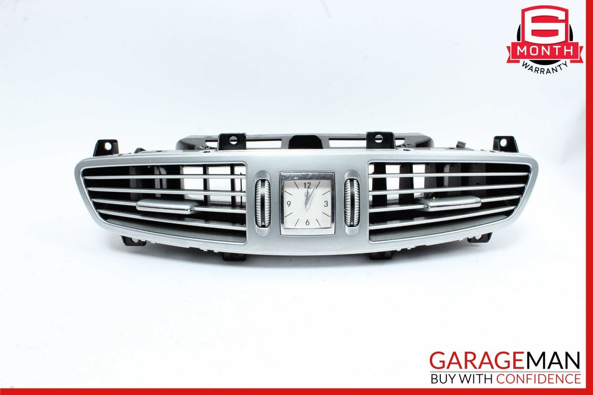 07-14 Mercedes CL550 W216 Dashboard A/C Air Vent w/ Clock 2168300554 Genuine