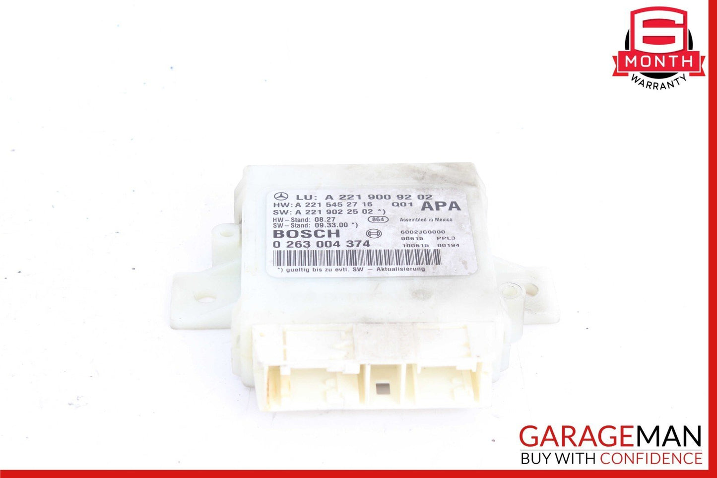 10-14 Mercedes CL550 S550 S400 S63 AMG Rear Parking Parktronic Control Module