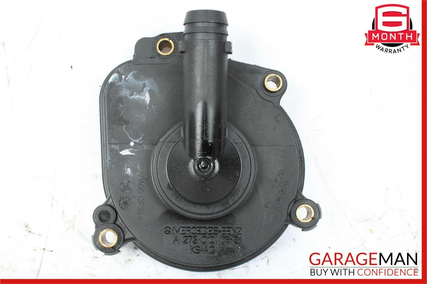 06-13 Mercedes W204 C230 C300 Engine Crankcase Vent Valve Oil Separator Cover