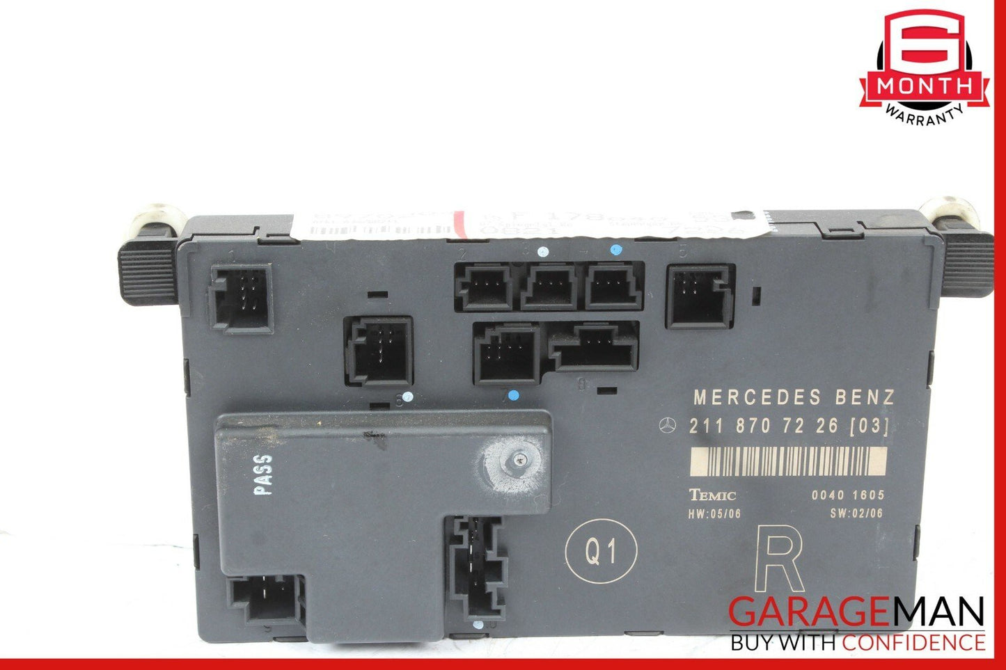 03-09 Mercedes W211 E350 E550 Front Right Passenger Door Controller Module OEM