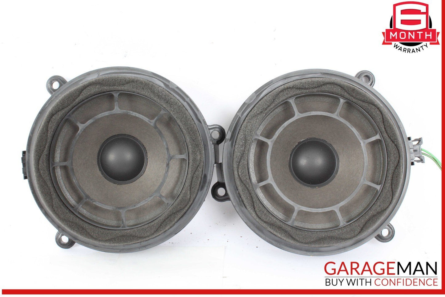 01-07 Mercedes W203 C230 Front Right & Left Side Door Audio Speaker Set of 2 OEM