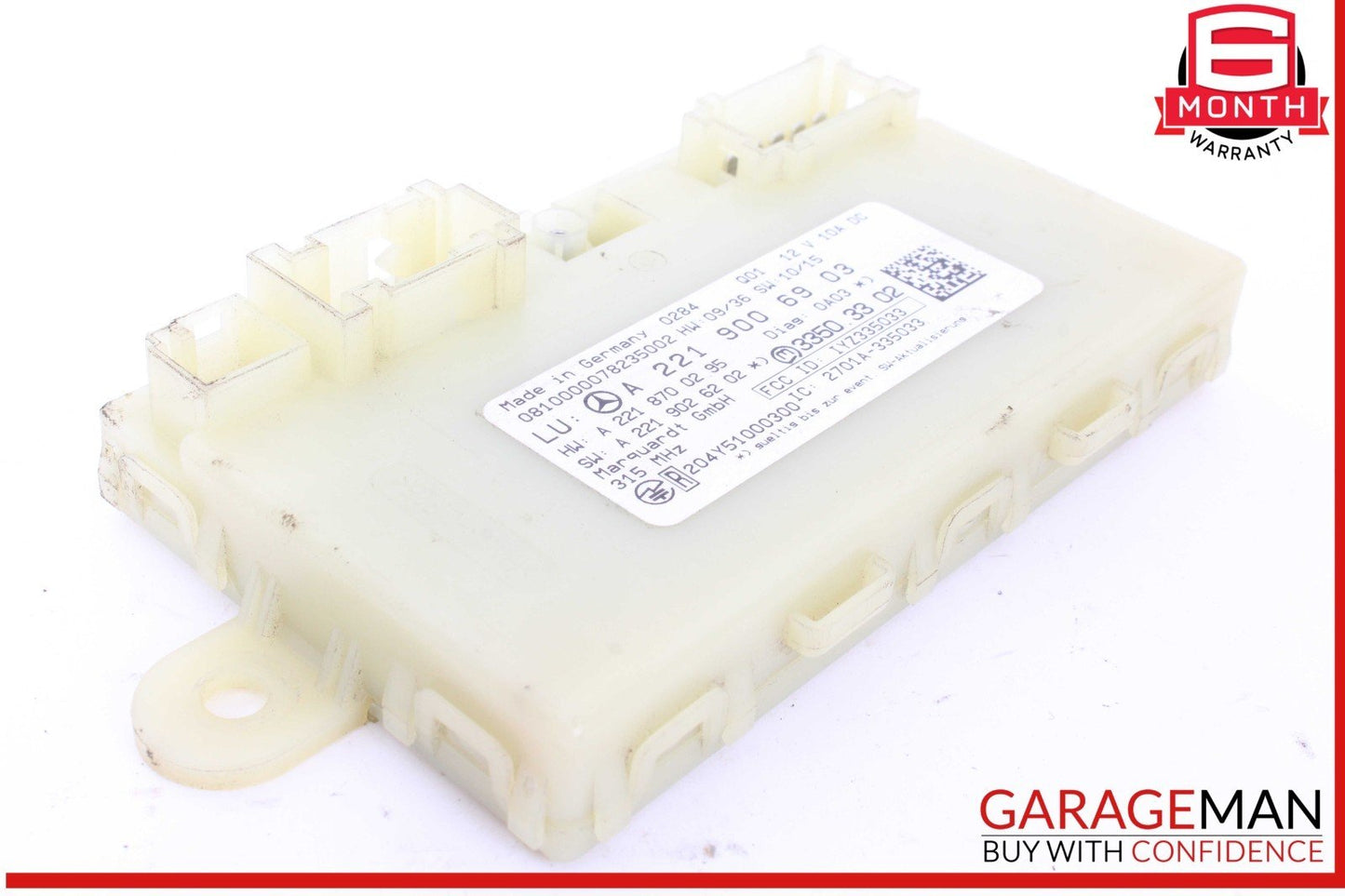 10-14 Mercedes W221 S550 S400 CL550 Keyless Go Entry Control Module Unit OEM