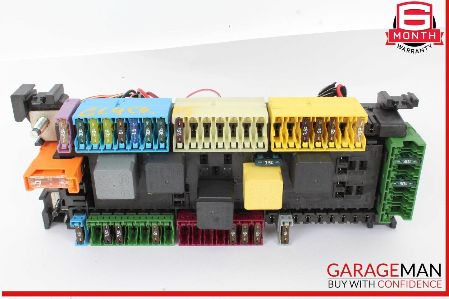 12-16 Mercedes X166 GL450 GL550 ML550 Rear Relay Fuse Box 1669063901 OEM