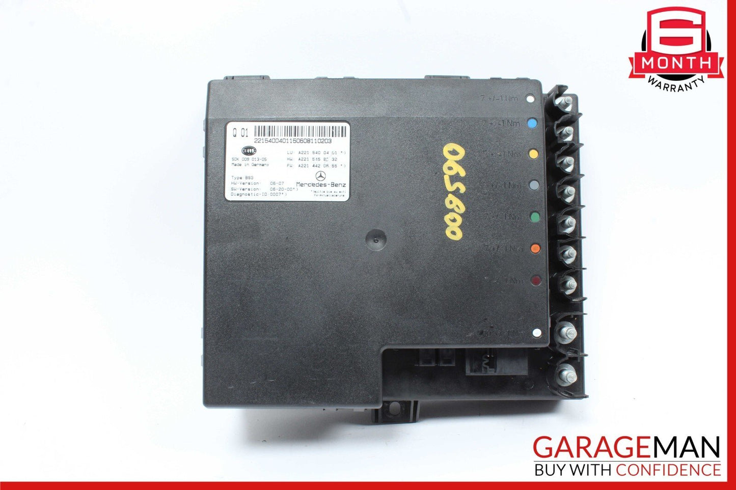 07-14 Mercedes S600 S550 CL550 Electric Power Supply Controller Fuse Box Module