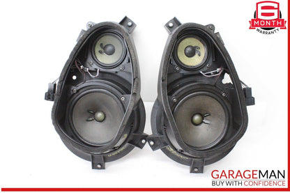 03-08 Mercedes R230 SL500 Left & Right Side Door Audio Speakers Set Bose OEM