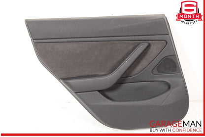 17-23 Tesla Model 3 Rear Left Interior Door Panel OEM