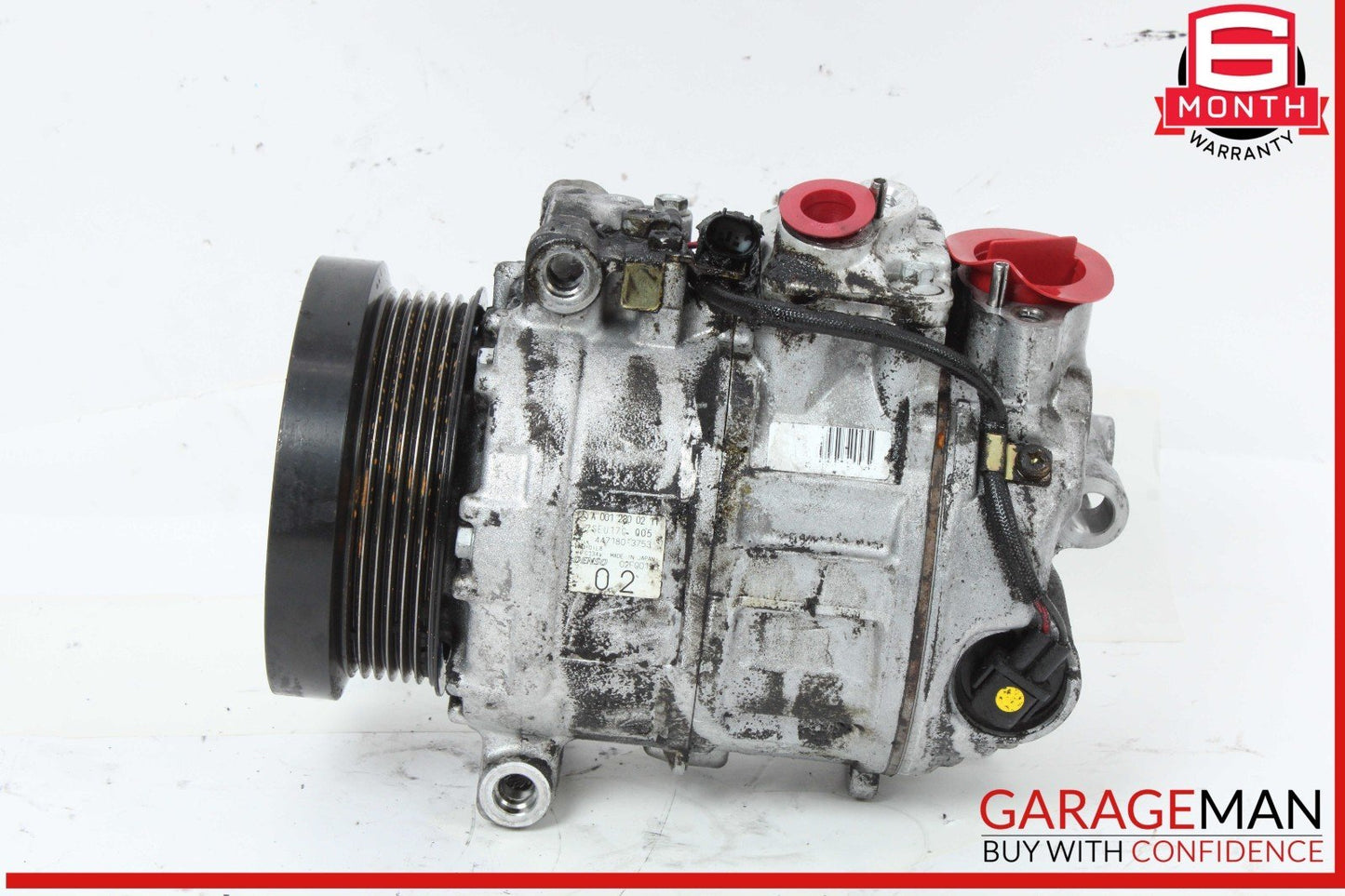 03-06 Mercedes R230 SL500 SL55 AC A/C Air Conditioning Compressor 0012300211 OEM