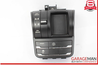 15-18 Porsche Cayenne 958 Suspension Mode Selector Switch Panel 7P5927127 OEM