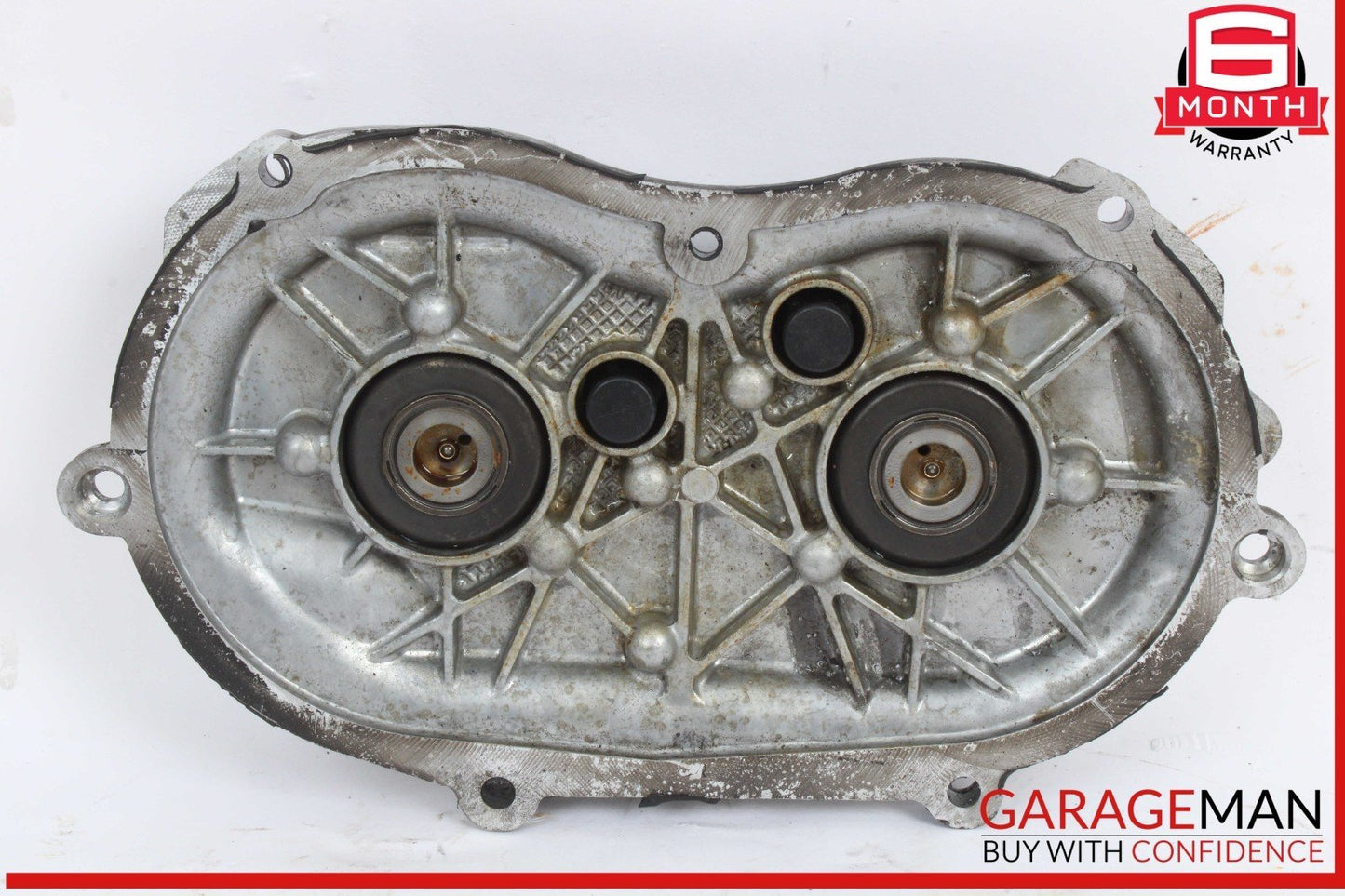 05-13 Mercedes W221 S400 Hybrid Front Right Engine Timing Chain Cover Plate OEM