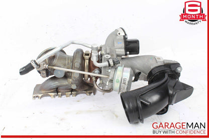15-20 Mercedes W166 GLE400 Left Side Turbocharger Turbo Charger Manifold OEM