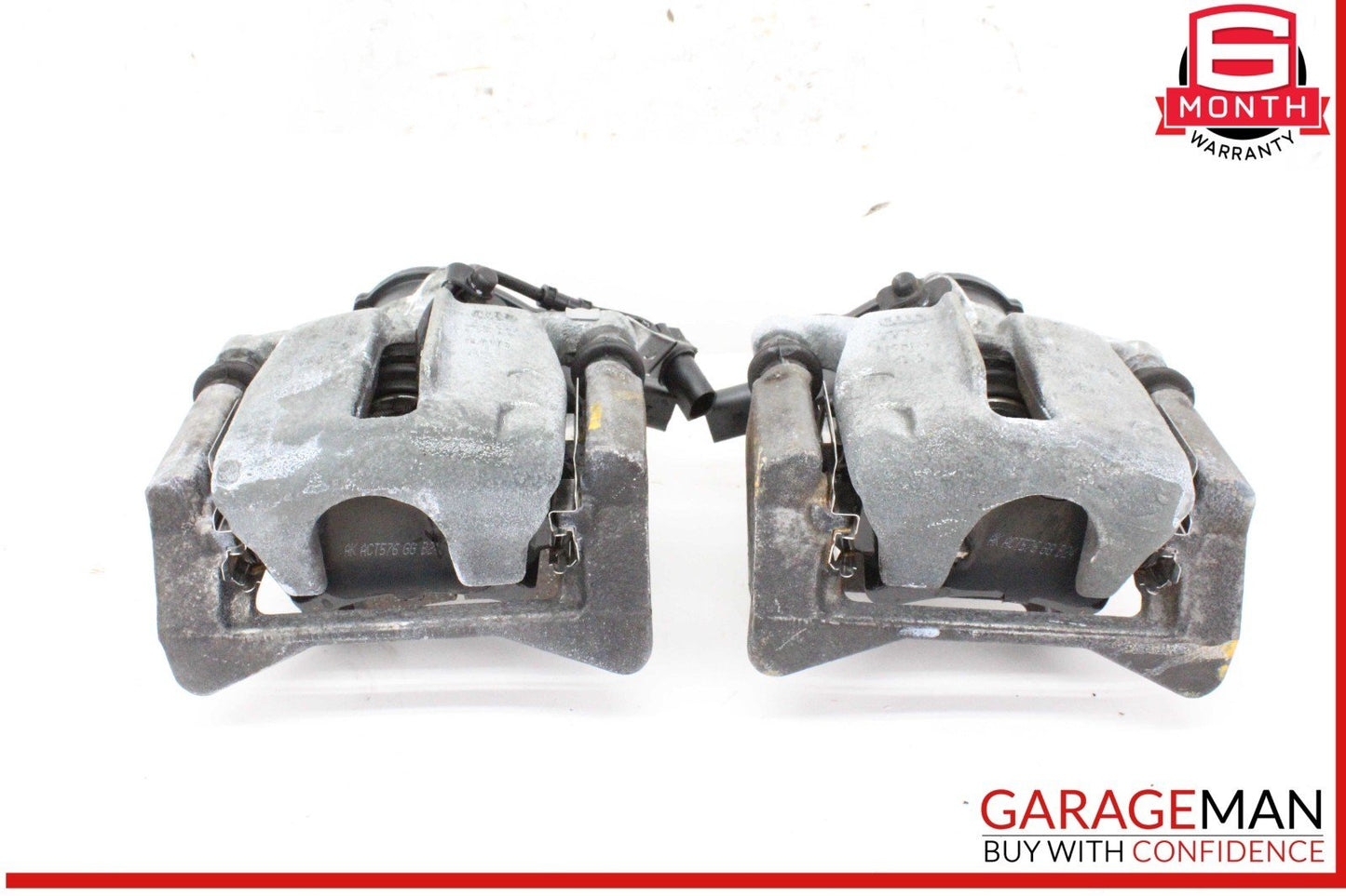 12-18 Audi A6 A7 Rear Left & Right Side Brake Calipers Set of 2 Pc OEM