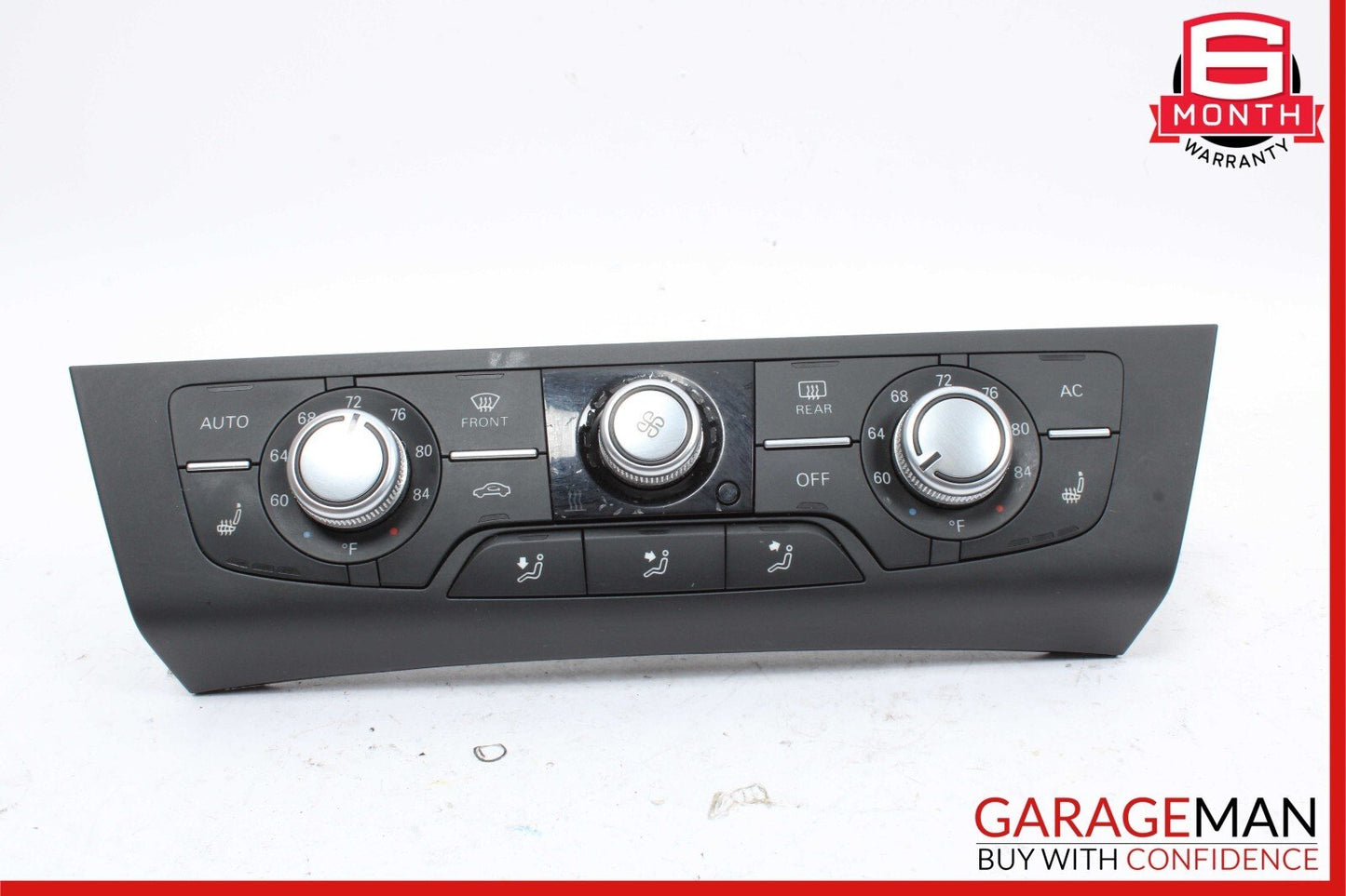 12-18 Audi A7 A6 Dash A/C AC Heater Climate Control Switch 4G0820043H OEM