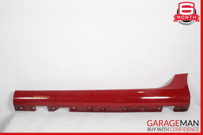 12-16 Mercedes R172 SLK250 AMG Sport Left Side Rocker Skirt Molding Panel Red