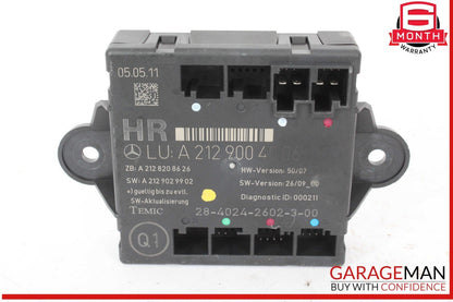 08-18 Merc edes W204 C250 Rear Right Side Door Control Module 2129004006 OEM