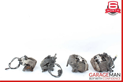 07-09 Mercedes W221 S550 CL600 Front & Rear Complete Brake Caliper Calipers Set