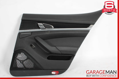 10-16 Porsche Panamera 970 Rear Right Side Interior Door Trim Panel Cover Assy