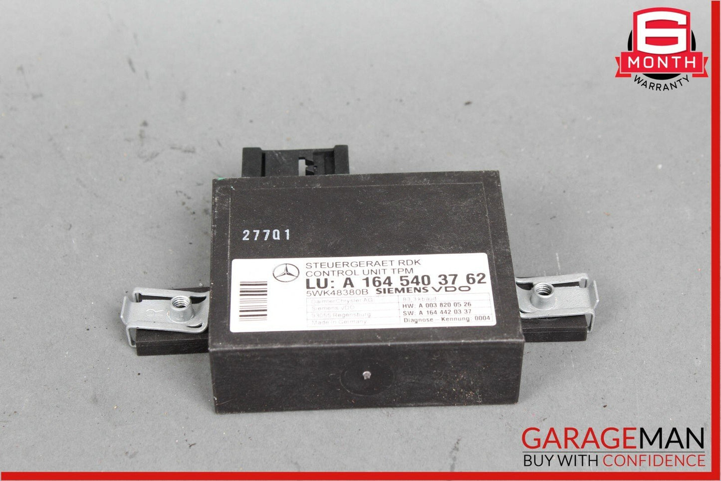 06-12 Mercedes W211 E63 CL63 TPMS Tire Pressure Control 1645403762 OEM