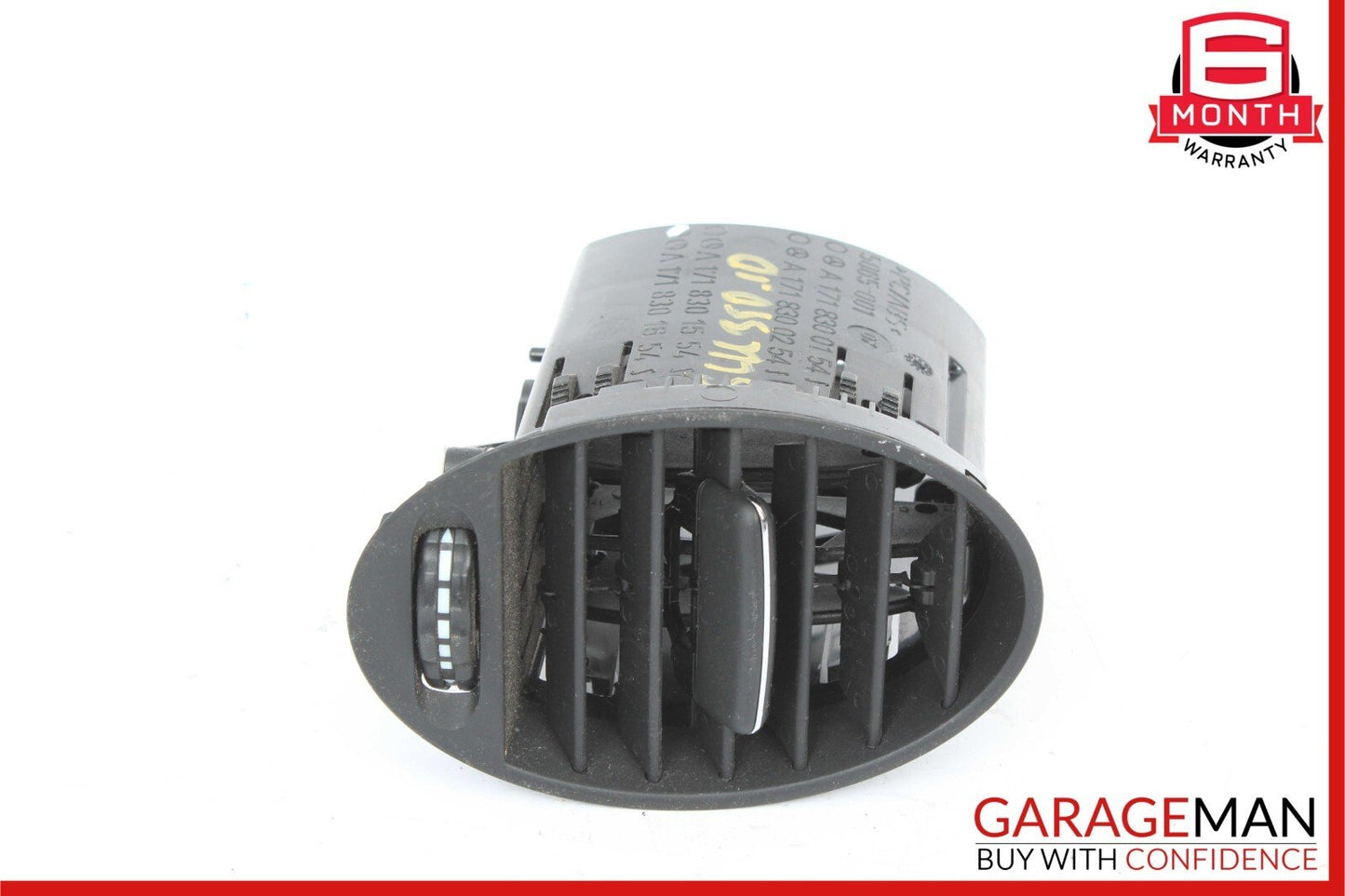 05-11 Mercedes R171 SLK350 SLK300 Front Right / Left Side Dash AC Air Vent Black
