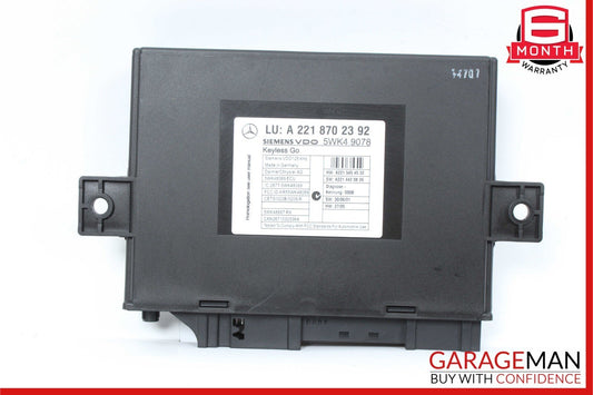 07-10 Mercedes W221 S550 CL550 S400 Keyless Go Control Module 2218702392 OEM