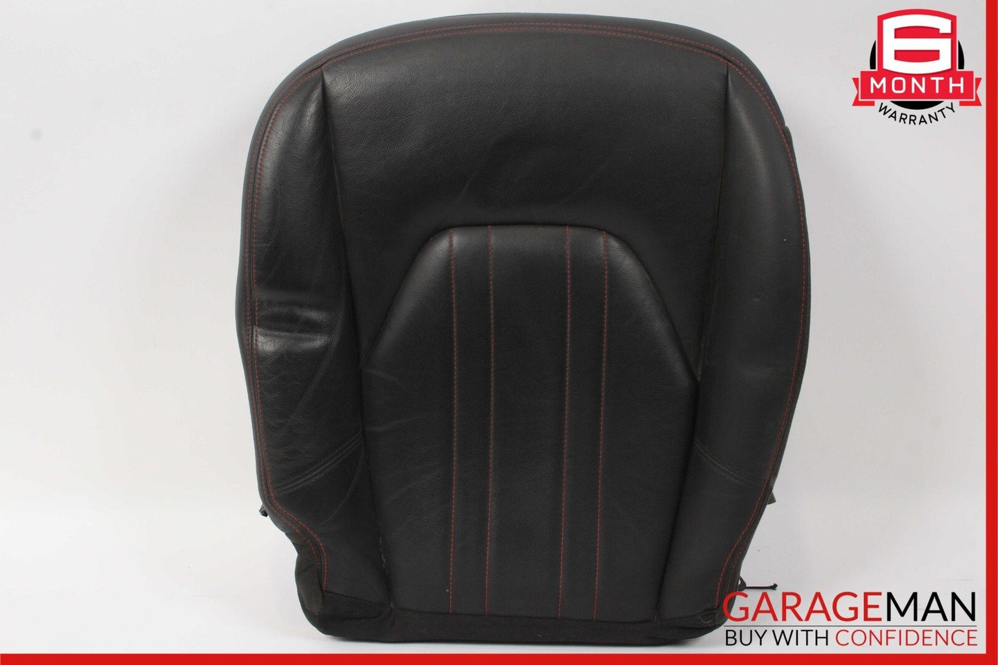 14-17 Maserati Ghibli Front Left Driver Side Lower Bottom Seat Cushion Black