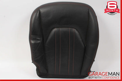 14-17 Maserati Ghibli Front Left Driver Side Lower Bottom Seat Cushion Black